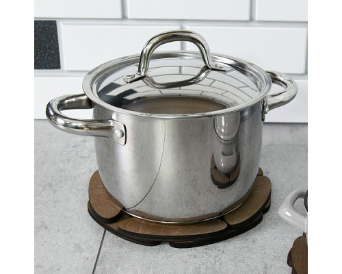 Подставка под горячее "Парочка" Набор 2 шт. Диаметры 15 и 20,5 см NEW