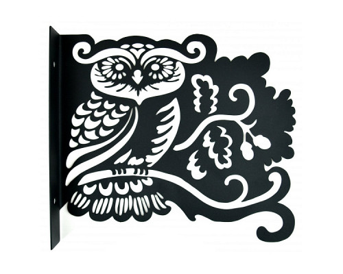 Кронштейн для кашпо "Сова". Размер 25х21 см. NEW