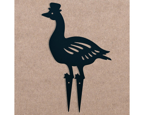 Фигурка садовая "Гусак". Размер 24,5х39 см. NEW