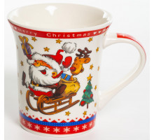 Кружка Olaff 223-08024-03 "ЖЕЛАЮ СЧАСТЬЯ", 0,31 л, с рис.