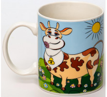 Кружка Olaff 200-08023 "СОЛНЕЧНЫЙ ДЕНЬ", 0,35 л, с рис.