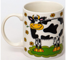 Кружка Olaff 200-08003 "Счастье", 0,35 л, с рис.