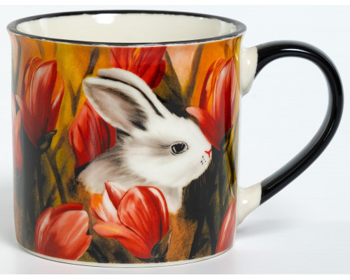ВЕСНА, кружка 300мл, NEW BONE CHINA, упаковка - гофрокороб