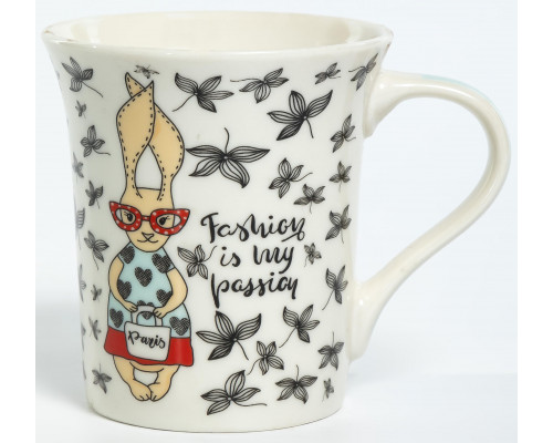 FASHION, кружка 310мл, NEW BONE CHINA, упаковка - гофрокороб
