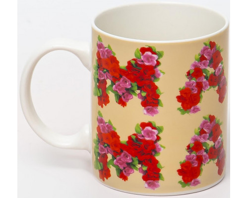 МАМА, кружка 350мл, NEW BONE CHINA, упаковка - гофрокороб