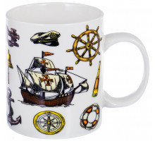 Кружка Olaff 143-08008 "Трофей", 0,35 л, с рис.