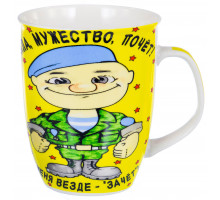 Кружка Olaff 133-08036 "Сила", 0,35 л, с рис.