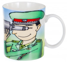 Кружка Olaff 133-08037 "Завоеватель", 0,35 л, с рис.
