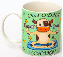 Кружка Olaff 200-08034 "ЛИДЕР", 0,35 л, с рис.