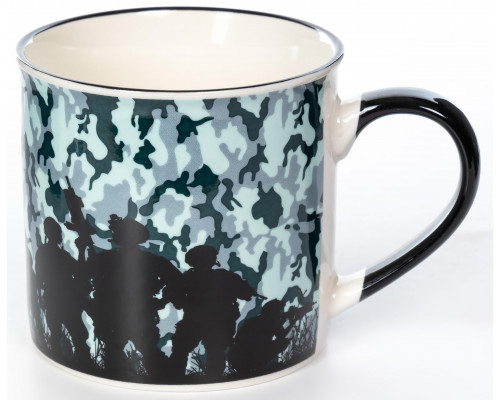 АРМИЯ, кружка 300мл, NEW BONE CHINA,  упаковка - гофрокороб