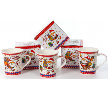 Кружка Olaff 223-08025 "ЖЕЛАЮ СЧАСТЬЯ", 0,31л, с рис., п/у
