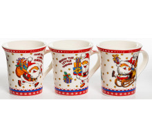 Кружка Olaff 223-08024 "ЖЕЛАЮ СЧАСТЬЯ", 0,31 л, с рис.
