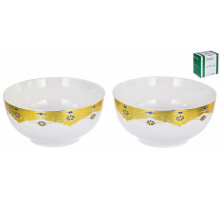 ЭСТЕЛЛА, набор 2 салатника 375мл, NEW BONE CHINA, подарочная упаковка