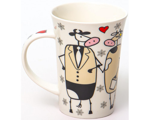 АМУР, кружка 450мл, NEW BONE CHINA, упаковка - гофрокороб
