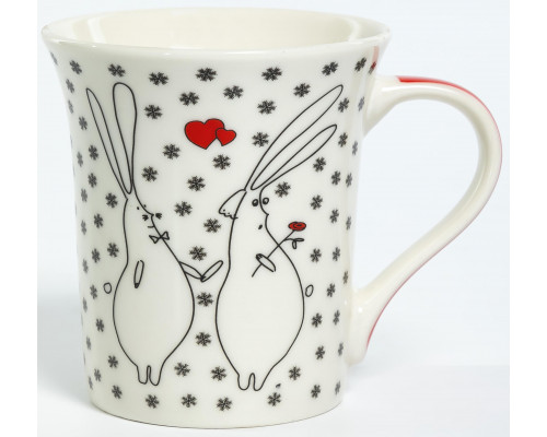 СВИДАНИЕ, кружка 310мл, NEW BONE CHINA, упаковка - гофрокороб