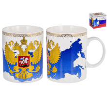 Кружка BALSFORD "Патриот" 138-09001 "Герб И Карта", 0,35 л, с рис., п/у