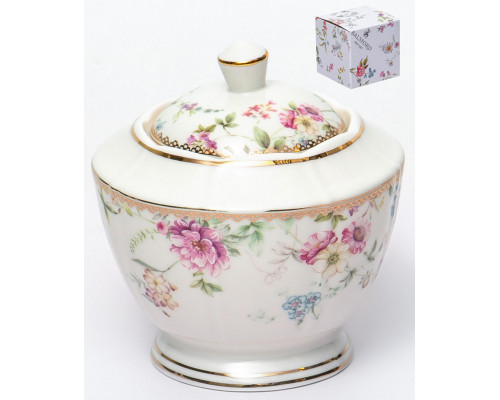 ФРАНСУАЗА, сахарница 350мл, NEW BONE CHINA, цветная упаковка