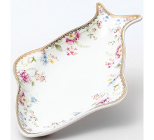 ФРАНСУАЗА, селедочница 270мм, NEW BONE CHINA, цветная упаковка