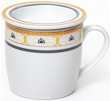 Кружка Guterwahl "Аврора" 113-19067 "Дана", 0,35 л, бел., декор.