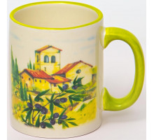 Кружка Elrington 110-07131 "Итальянский Дворик", 0,35 л, с рис.