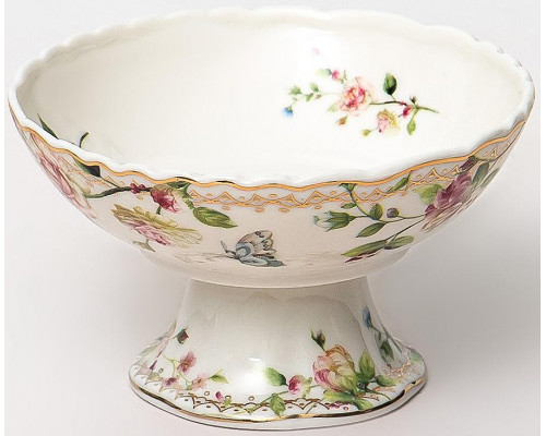 СТЕФАНИЯ, креманка 100мм 90мл, NEW BONE CHINA, цветная упаковка