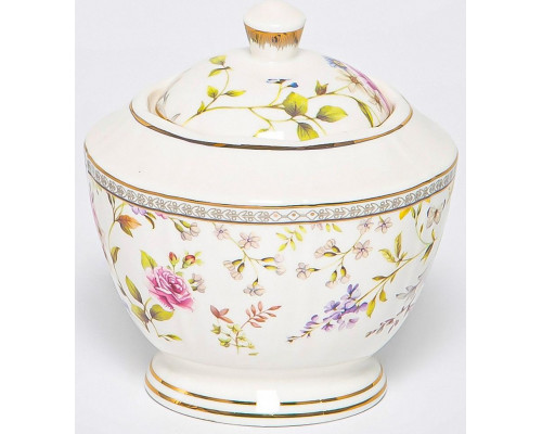 ЭКЛАТ, сахарница 350мл, NEW BONE CHINA, цветная упаковка