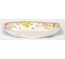 МЭРИДИТ, конфетница 250мм 460мл, NEW BONE CHINA, цветная упаковка