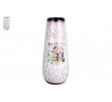 Ваза для цветов КОРАЛЛ 5463, 30 см, керам., декор.