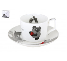 Кофейная пара 2 пр. КОРАЛЛ "Винни Пух" HD2306-CS3, 0,22 л, фарф.