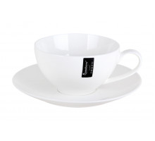 Чайная пара 2 пр. КОРАЛЛ "Barista" DMD400CS, 0,4л, фарф.