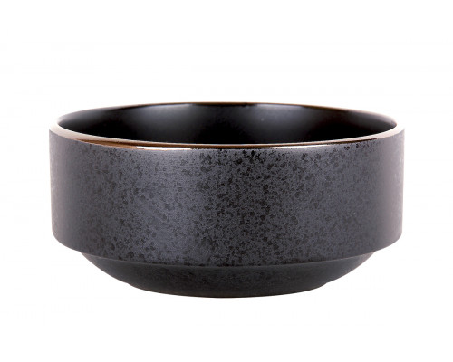 Салатник 15см/750мл Коралл Elite black 41270132-3  керамика