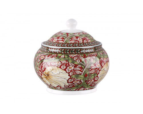 Сахарница 280мл Коралл Primrose bushe B0932-A07133  фарфор