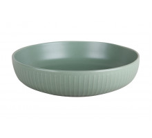 Тарелка глубокая 22см /1200 мл Коралл Costa (green) 414553А-5  керамика