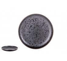 Тарелка десертная 18см Коралл Elite black 41270132-2  керамика
