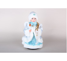 Фигурка 30х10х8см Снегурочка Коралл  7653  без