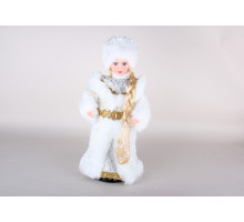 Фигурка 40х12х11см Снегурочка Коралл  7650  без