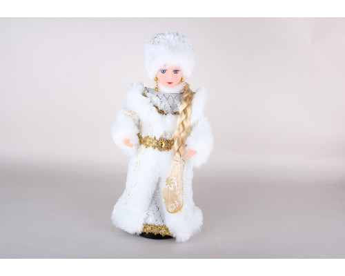 Фигурка 40х12х11см Снегурочка Коралл  7650  без