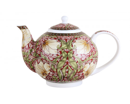 Чайник заварочный с ситечком Коралл Primrose bushe B0930-A07133 1000 мл фарфор