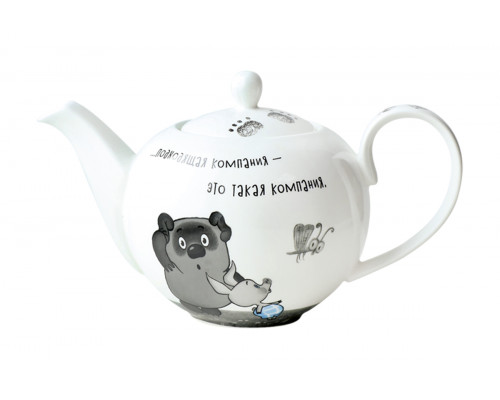 Чайник Коралл Винни Пух HD2306-TP 1200мл фарфор