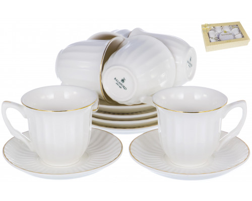 Кофейный сервиз 12 пр. BALSFORD "Грация" 101-01009, 0,1 л