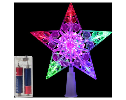 Верхушка на елку "Color star"