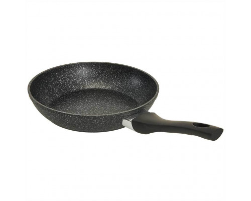 Сковорода Alpenkok "BLACK MARBLE" AK-0117A/24N, 24 см, алюм., ИНДУКЦИЯ, антипригар. покр.