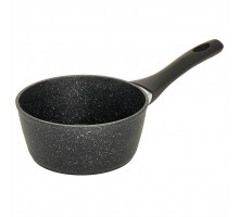 Ковш Alpenkok "BLACK MARBLE" AK-72N, 1,5л, 16см, инд., алюм., антипригар. покр.