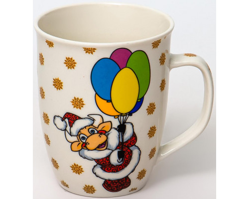 СЮРПРИЗ, кружка 350мл, NEW BONE CHINA, упаковка - гофрокороб