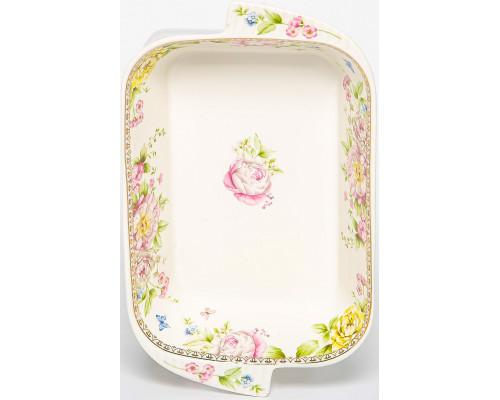 МЭРИДИТ, блюдо - шубница 280мм 1050мл, NEW BONE CHINA, цветная упаковка