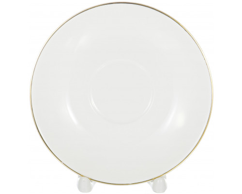 ГРАЦИЯ Шелк, набор чайный (12) 6 чашек 220мл + 6 блюдец, NEW BONE CHINA, подарочная упаковка