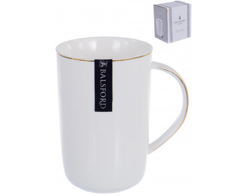 ГРАЦИЯ, кружка 300мл 7,5 х 11см, NEW BONE CHINA, подарочная упаковка