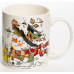 СНЕГОВИК, кружка 350мл, рваная шапка, NEW BONE CHINA, упаковка - гофрокороб