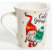 CUTE GNOME, кружка 310мл, звездочки, NEW BONE CHINA, упаковка - гофрокороб