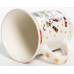 СНЕГОВИЧЕК, кружка 310мл, красная, NEW BONE CHINA, упаковка - гофрокороб